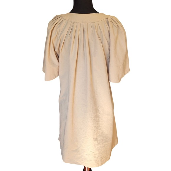 Pomander Place Cream V-Neck Mini Dress - Picture 6 of 8